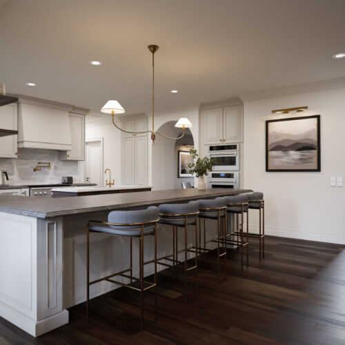 Boutique 3d render kitchen